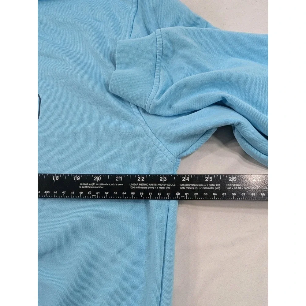 Nike Jordan Sport Crossover Hoodie Dri-Fit Mens Blue Large Jumpman 23 Pullover